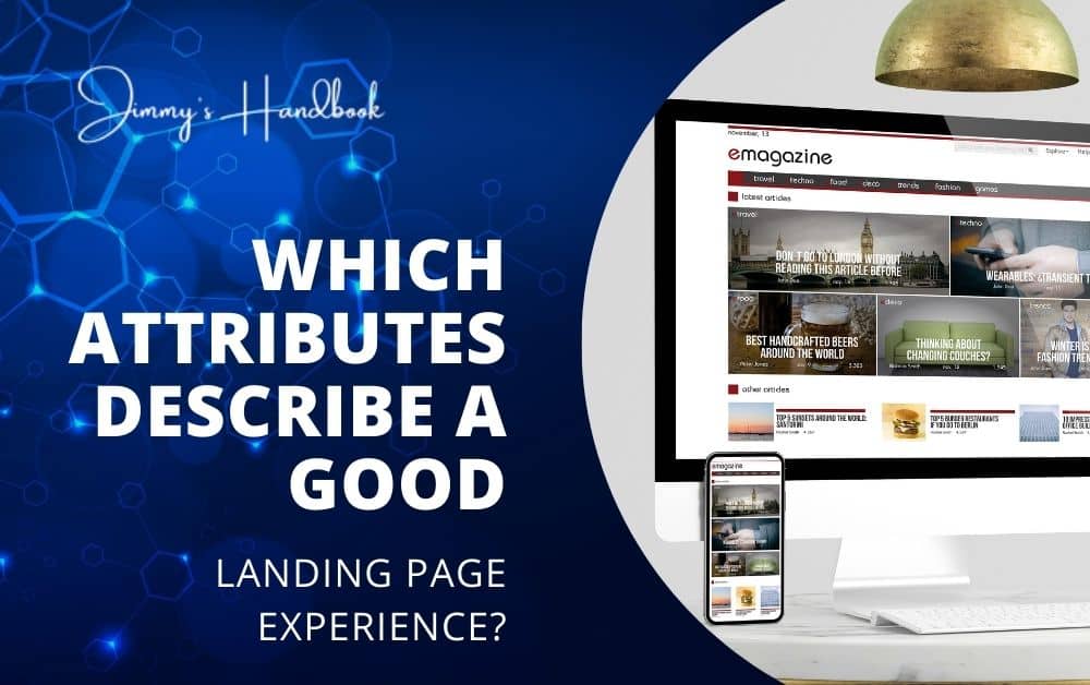 which attributes describe a good landing page featured image